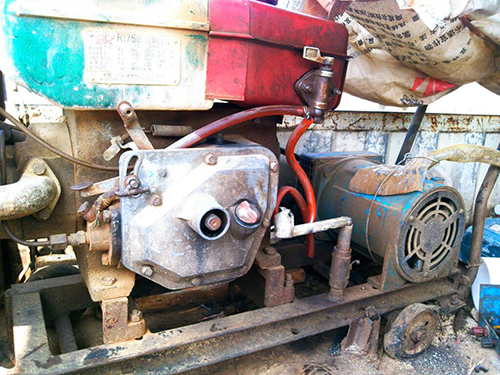 武强单杠柴油机发电机出租